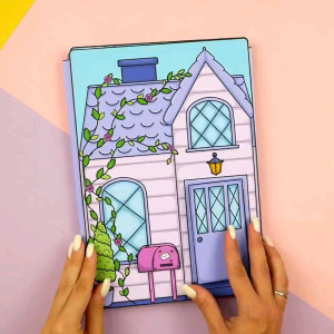 Paper Doll Sophia Dollhouse/Patung kertas/Mainan kanak_kanak/Kertas patung/Busy Book/Education/纸娃娃苏菲公主娃娃屋