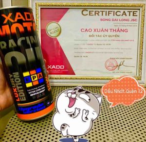 [Xả Hàng] Xado Racing V3 22.2 - Nhớt Cao Cấp Xe Số - Tay Côn XADO LUXURY MOTO RACING OIL 4T 10W-40 Made in Holland