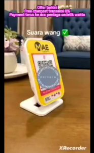 SOUNDBOX QR Code Tiada Chsrgest. MYbank Account Sahaja