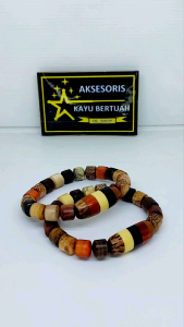 Gelang Kombinasi Plat Butiran Tabung: Gaya Modern untuk Pria & Wanita