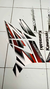 Striping Stiker Body Lis Kawasaki Ninja SS 2013 Putih