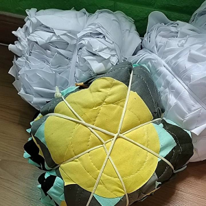 Round Rags Bilog na basahan cloth rags 25/50/100 pcs per pack assorted color