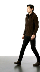 Jaket Pria Hoodie Suede PU: Jaket Warm & Nyaman