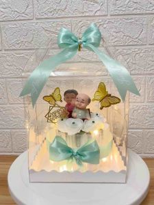 ขนาด 15-16 ใบ ของขวัญ เค้กเงิน เค้กใส่เงินสดเอง เป็นของขวัญในโอกาสต่างๆ