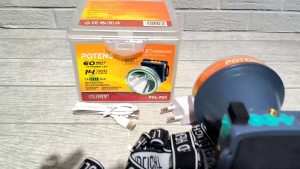 POTENS PHL-760 LAMPU SENTER KEPALA 60W 60 WATT RECARGEABLE HEAD LAMP SENSOR GERAK CAHAYA PUTIH SUPER TERANG BAGUS KUALITAS PREMIUM