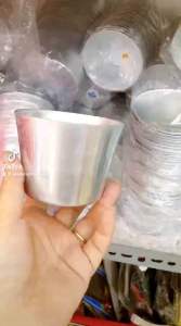 Ly làm đá nhôm bỏ tủ lạnh tủ đông  ( size từ 8cm đến 12 cm )
