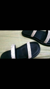 Berlian Strap 2 Sandal Wanita Big Size Jumbo Size Custom Size