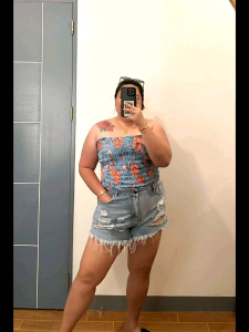 PLUS SIZE AVA SMOCKING TUBE TOP