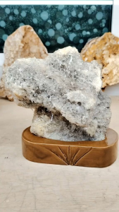 Natural High Gred Chrysanthemum White Quartz Crystal Cluster Ornament
