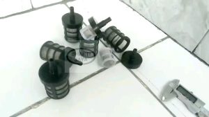 Saringan Air 2 Lapis | Strainer Filter Jet Cleaner Elektric + Sprayer | Double | 9 - 13 mm