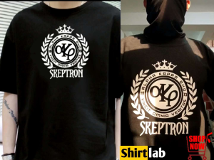 Shirtlab Alpha Kappa Rho Fratshirt Akp King Skeptron 1973 Cotton Tshirt v1