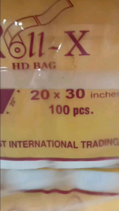 20* x 30* Laundry Plastic Roll 16x24 24x26 RollX Smart Ok Pagoda Bulldog Calypso Water Gallon HD Roll Bags Bag 20x30