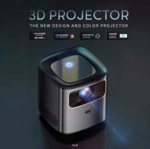 สีมลา Pastel จอย่าง Ultra Slim AK26 ProjecTech Moon Pico 4K 3D-Lens Smart LED รุ่นแถว 3D