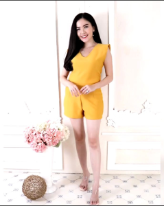 16610 Crop Top/One Set 2in1/Setelan Celana/Setelan Crop Top/Setelan Korea
