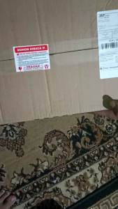 Helm Bogo Cargloss Pria Wanita - Helm Bogo Retro Kaca Datar Injak