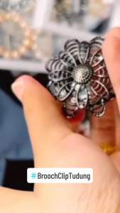 ZK Jewellery Klip Tudung Bawal Muslimah Scarf Buckle Clip Ring Tudung clip Brooch Hijab (6 Pilihan)