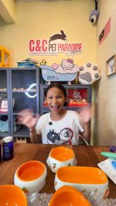 Mangkuk Seramik haiwan kesayangan dengan reka bentuk Lobak merah/Mangkuk Ceramik Haiwan Peliharan bercorak Lobak/Mangkuk arnab/Ceramic Pet Feeder Bowl with Carrot design/Mangkuk Ceramik Haiwan Peliharan bercorak Lobak/Rabbit Bowl/Guinea Pig Bowl