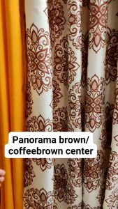 panorama design 1pc ring curtain critona cotton (semi blockout curtain)