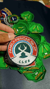 (MIN. 25PCS) BORDIR LOGO SEKOLAH ORGANISASI CUSTOM