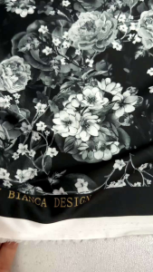 TERBARU | kain motif bunga | bahan armany silk meteran | kain meteran import (harga per 05 meter)