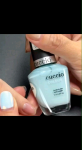 Cuccio Nail Color Polish 1284 (US Products) A Bright Baby Blue Crème 13ml