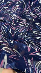 Vải thun lưới sơn họa tiết hoa rũ đẹp mắt. Khổ vải 15m ( kèm video hình thật)