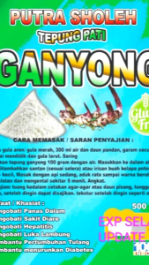Tepung Ganyong free gluten Putra Sholeh tepung ganyong 500 gr