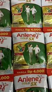 Anlene Gold 5x Susu khusus Lansia Vanila dan Cokelat