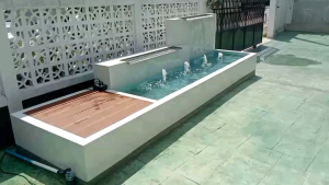 น้ำตกโมเดิร์น ม่านน้ำตก น้ำตกในสวน น้ำตกธรรมชาติ น้ำตกราคาโรงงาน ติดตั้งพร้อมจัดส่ง