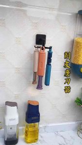 LKH 2in1 Function Peeler + Knife Sharpener Pisau Buah Grater Vegetable Pengasah Pisau Peeling Knife Pengupas Buah Kitchenware