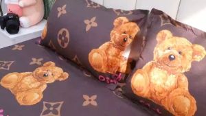 Bộ Ga Gối Cotton Poly m6/m8 Drap Giường Poly Ga Trải Giường Kèm 2 Vỏ Gối Nằm Đơn Giản.