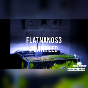 Neo Helios Flat Nano S3 Full Spectrum LED Planted Tank Aquarium Light WRGB Nano Aquascape 8w 13w LED Penuh spektrum penuh Lampu cahaya tanaman air Akuaskap RGB 水草增色植物灯