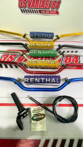 paket hemat stang Rhenthal cnc import+busa stang+stabilizer stang+gas spontan 2KABEL