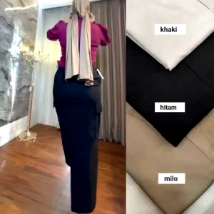 Rok Span Saku Kanan Kiri: Gaya Kasual Sehari-Hari