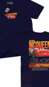 Kaos Lighting Mcqueen & Sally V3 | Baju T-shirt Couple Pasangan | Kaos Pria & Wanita