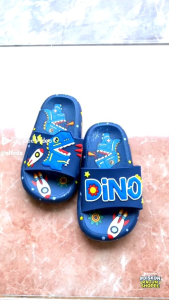 Sandal Anak Dinosaurus Laki-laki Perempuan Bahan Empuk Anti Licin Non Slip Baru Murah Viral Terbaru
