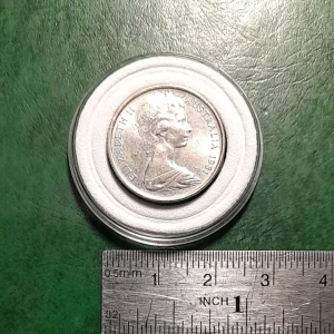 Koin Australia Koleksi kuno 5 Cents Tahun 1981 Kecil