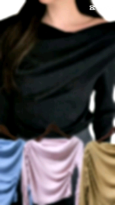 APRIL TOP// Blouse Rib Knit Premium// Blouse Wanita