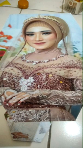 CETAK FOTO COSTUM HEXAGONAL VIRAL KEKINIAN