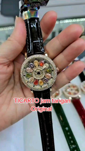 Ticarto 2855 Jam Tangan Wanita Original Display Unik Starp Kulit Tahan Air