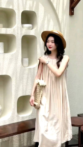 DRESS YUKENSI LEKBONG KOREA WANITA JUMBO