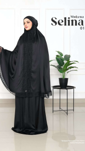 Mukena Setelan Atasan Bawahan Selina 01 Ethica: Perlengkapan Shalat Wanita Dewasa