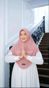 Kulsoem - Hijab Instan - Kerudung Bergo - Pet Antem Crinkle Air Flow