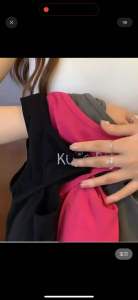 Plain color knitted sando crop top/women’s casual wear camisoles xs-L