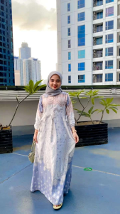 Gamis Busui Bahan silk Premium // Gamis Pesta Kekinian // Gamis Modern 2024