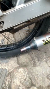 KNALPOT KOLONG 3V3 PLAT KARAT