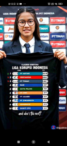 KAOS  LIGA KORUPSI INDONESIA LARIS / BAJU ATASAN PRIA WANITA DEWASA VIRAL/ KEREN TRENDING HARI INI