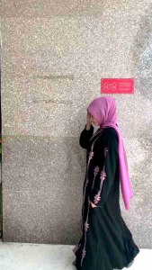 [ jalabia vania outer] abaya gamis hitam saudi turkey maxi dress terbaru mom n kids couple