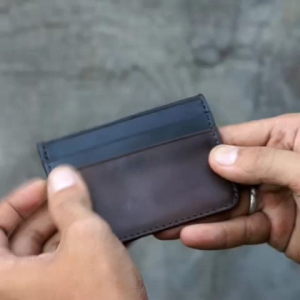 Card Holder Kulit Sapi Asli / Dompet Kartu Kulit Sapi Asli 100% / Dompet Kartu 4 Slot
