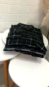 Kemeja Pria Flanel Motif Kotak Terbaru Kualitas Premium Lengan Panjang Flanel Couple kekinian 2023